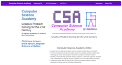 Desktop Screenshot of csinquiry.org