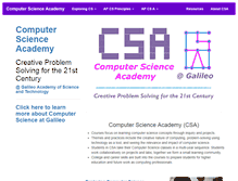 Tablet Screenshot of csinquiry.org